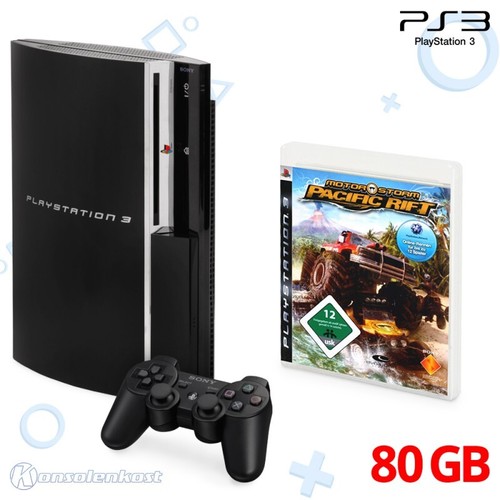 Ps3 konsole 80gb schwarz - ps3,